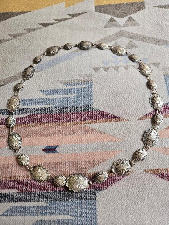 Vintage Tiny Link Concho Belt main image 4
